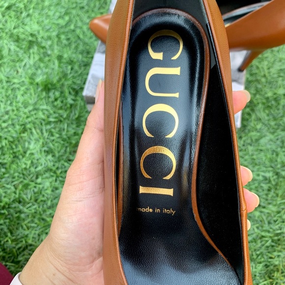 ✨Brand New✨ GUCCI Blanca Pointed Toe Pump Sz38.5 - Picture 4 of 10